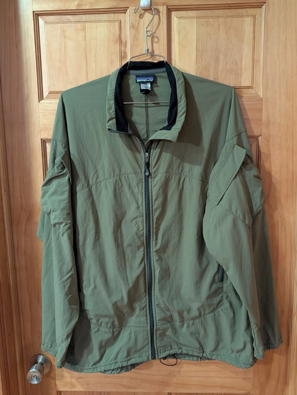 Patagonia Alpha Green Slingshot MARS Military Full Zip Jacket 19016 Made USA XXL